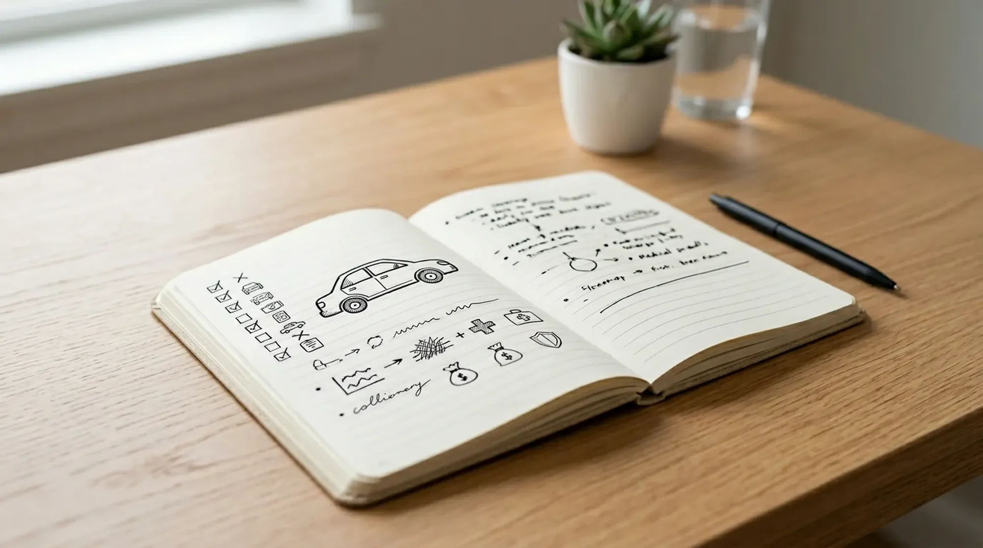 Ilustracja: dokumenty źródłowe przy zawarciu polisy granicznej