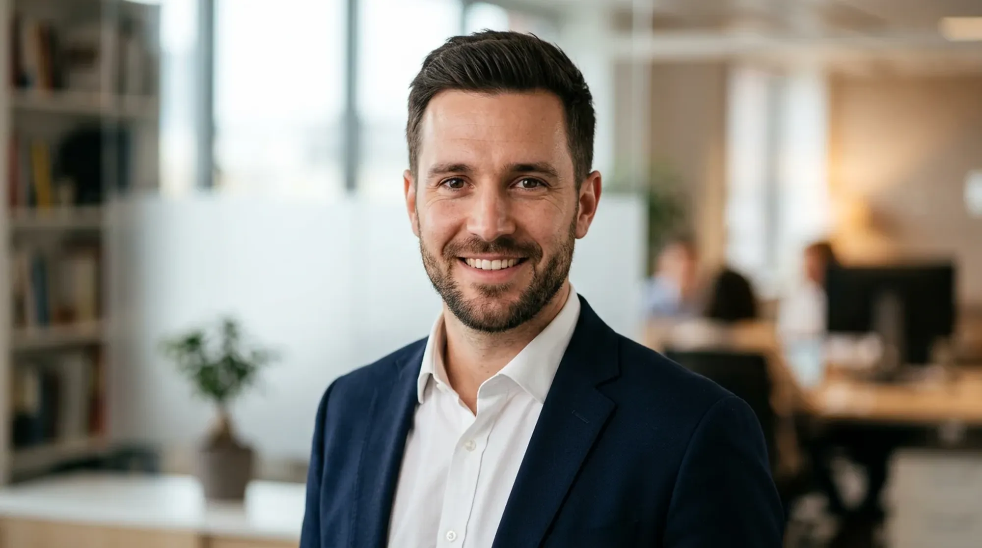 Portret Tomasza Petrykowskiego, analityka dokumentów rejestracyjnych